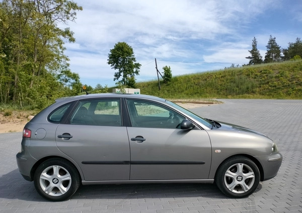 Seat Ibiza cena 7500 przebieg: 186700, rok produkcji 2004 z Brodnica małe 79